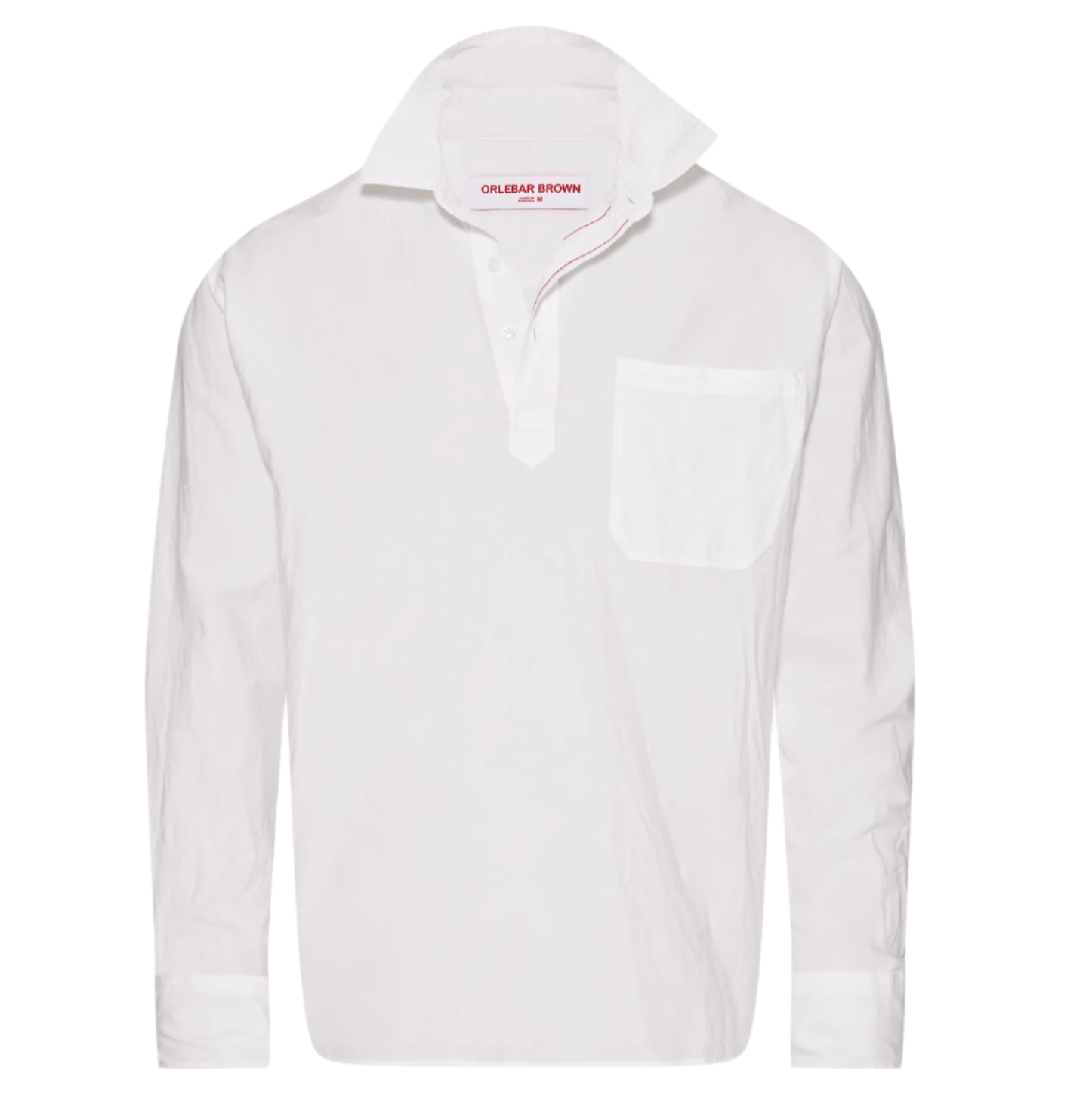 ORLEBAR BROWN ホワイト長袖ポロシャツ Shanklin Shirt – Hearth and Soul