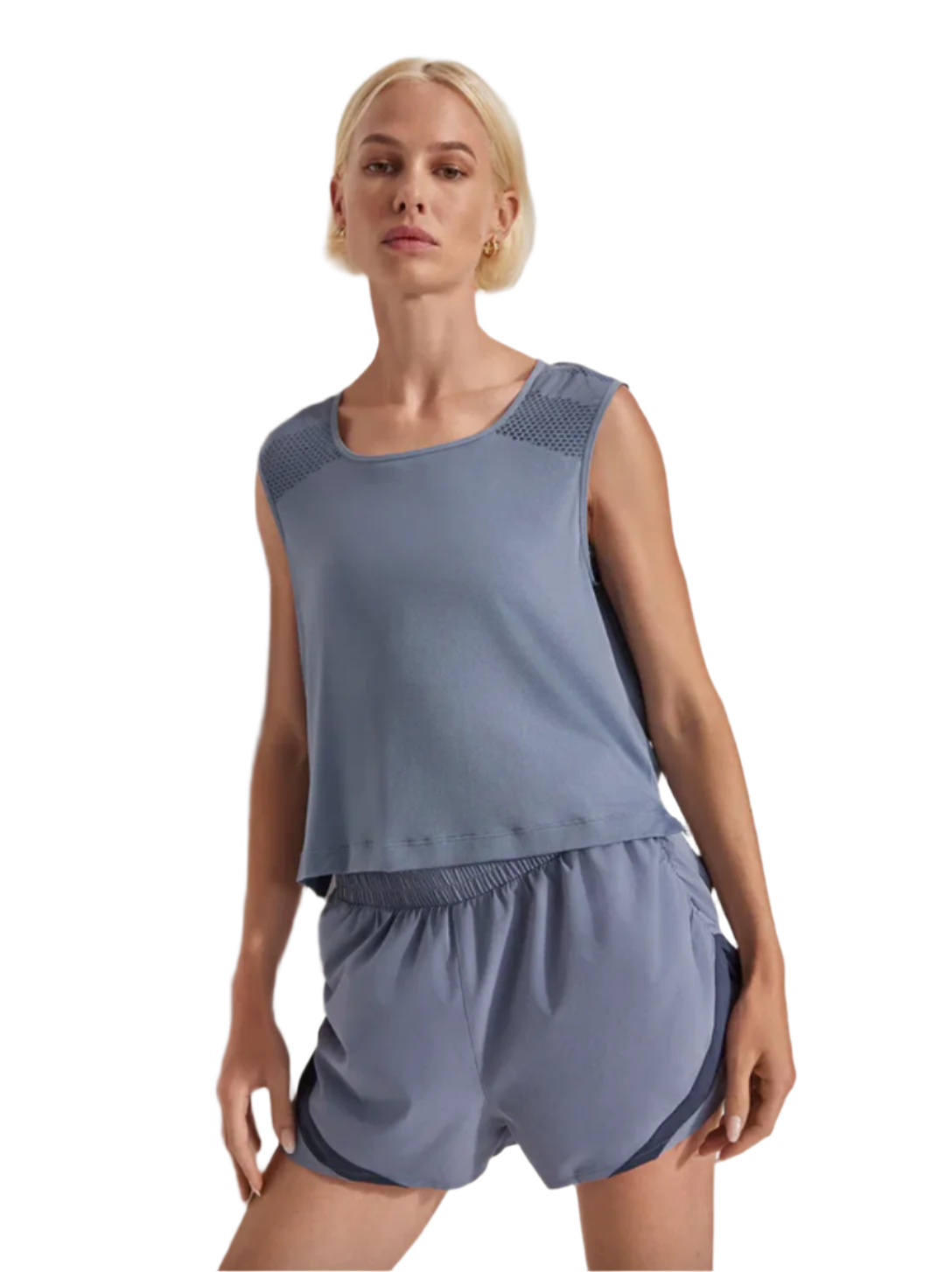 Varley - Nova Seamless Crop Tank Top