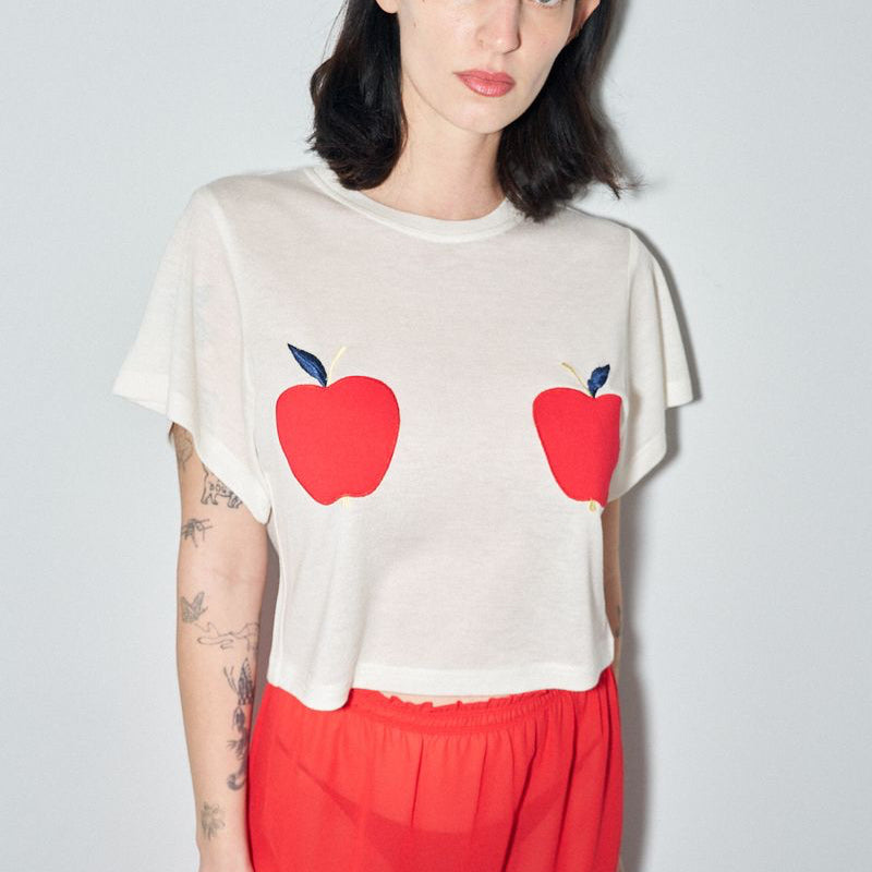 Apples Wool Blend Tommy Tee