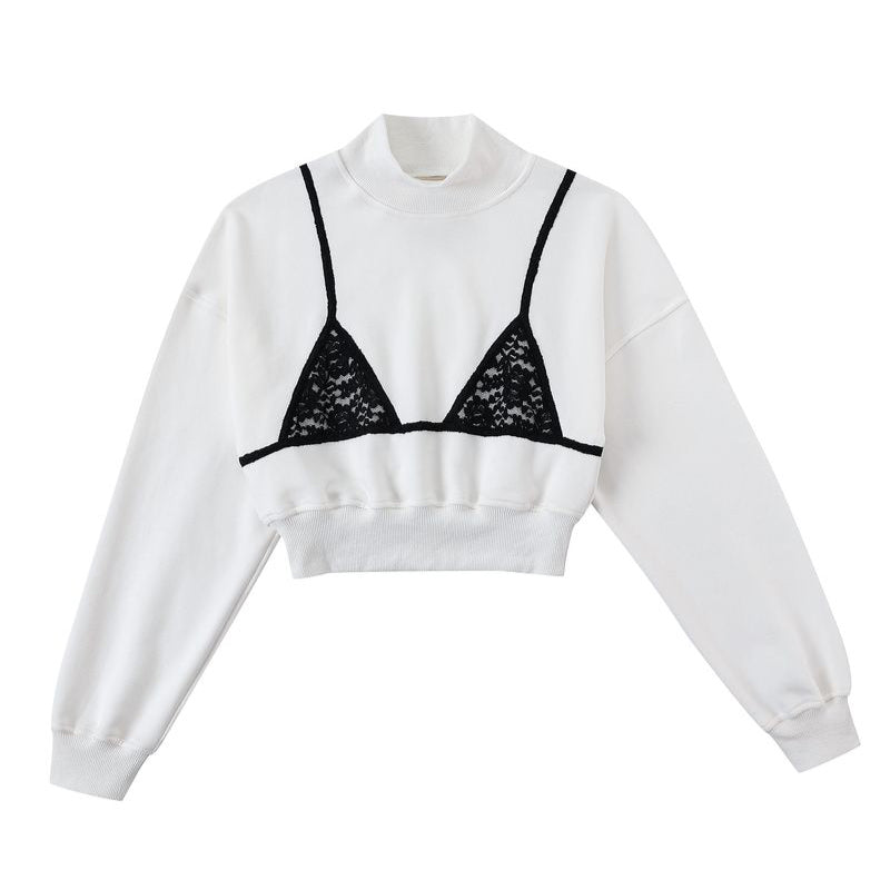 Lace Bikini Bod Rocky Sweatshirt