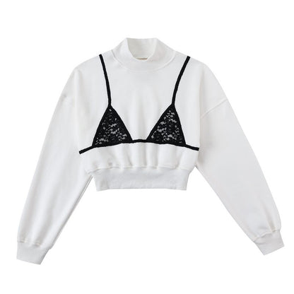 Lace Bikini Bod Rocky Sweatshirt