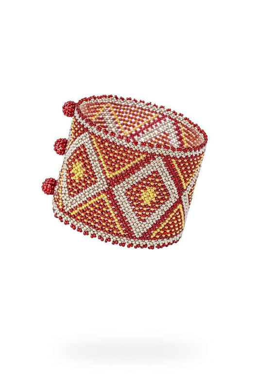 Beaded Cuff Bracelet