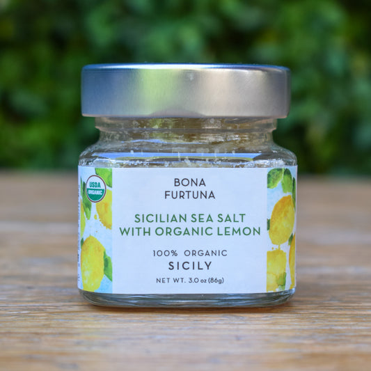 Sicilian Sea Salt - Organic Lemon