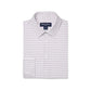Leeward LS Dress Shirt - Eggplant Hatch Mark