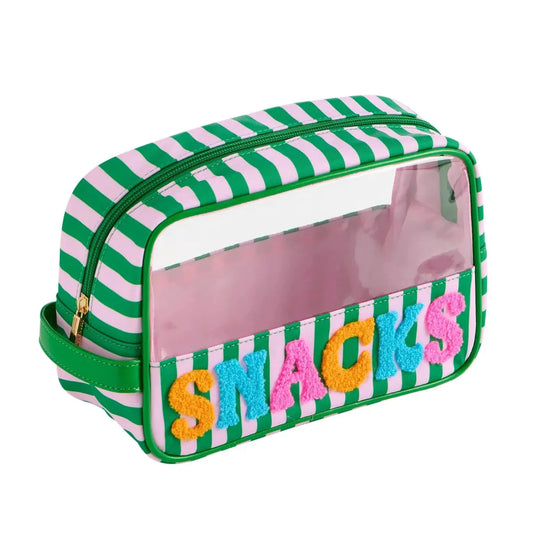 "Snacks" Zip Pouch