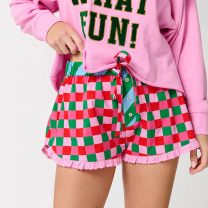 Checkered Boxer Short - Multi