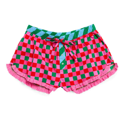 Checkered Boxer Short - Multi