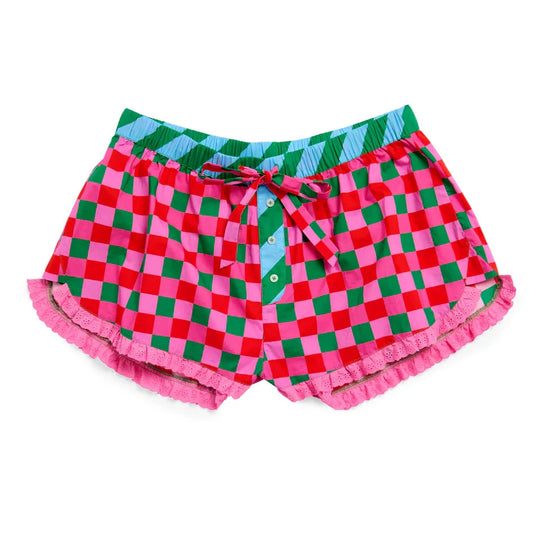 Checkered Boxer Short - Multi