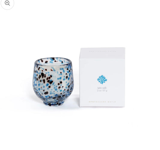 Speckled Shot Glass Candle