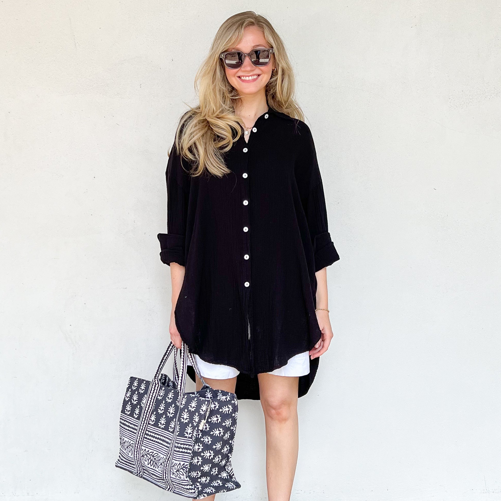 Captiva Gauze Beach Shirt