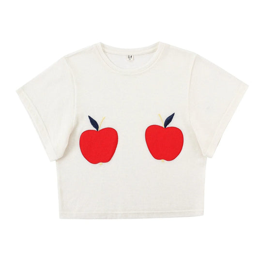 Apples Wool Blend Tommy Tee