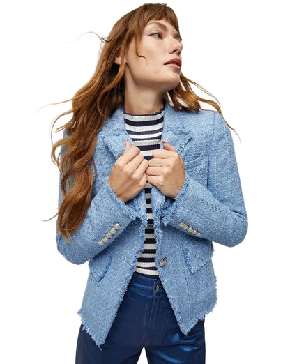 Hosanna Cotton Blend Dickey Jacket