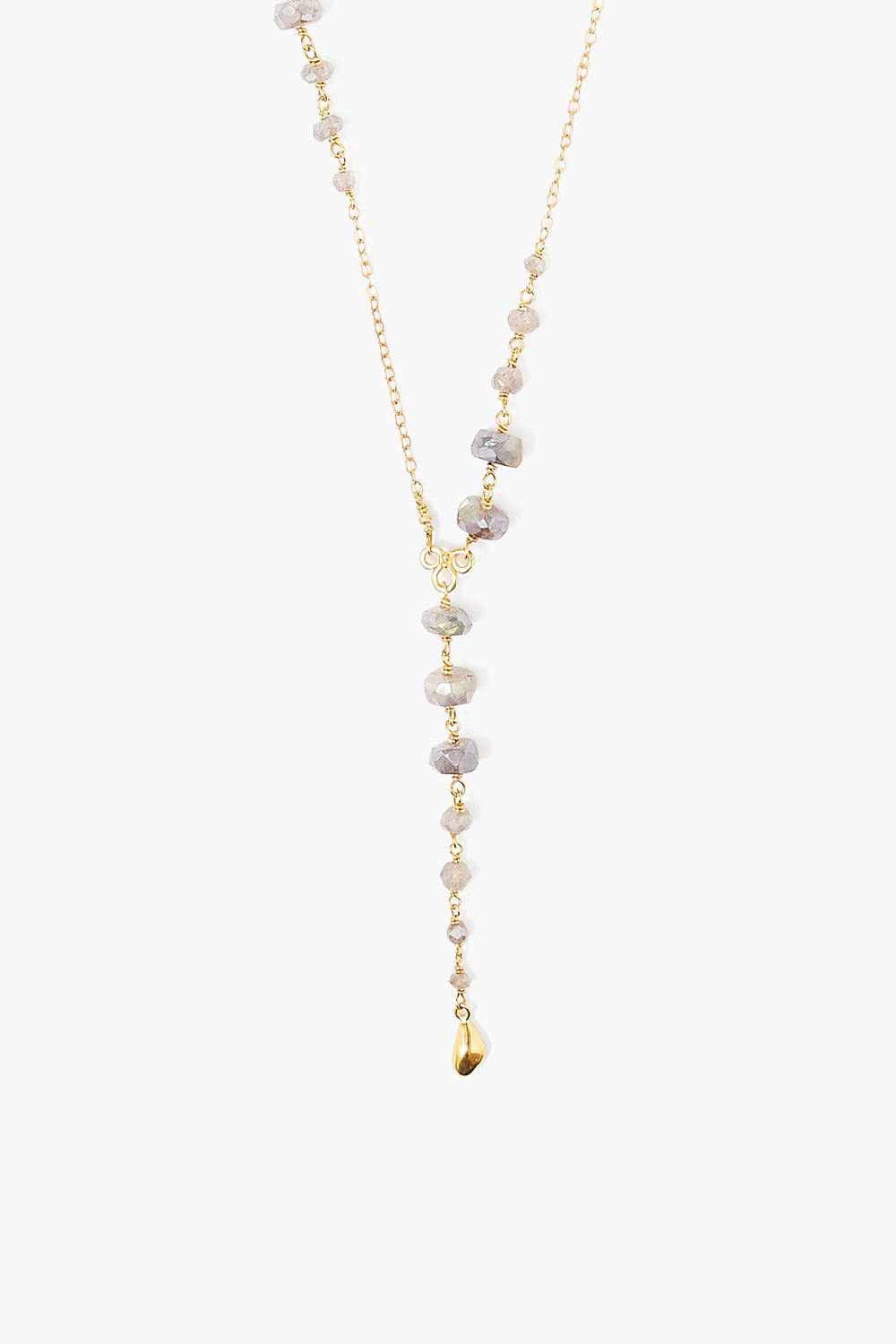 Beaded Lariat Necklace