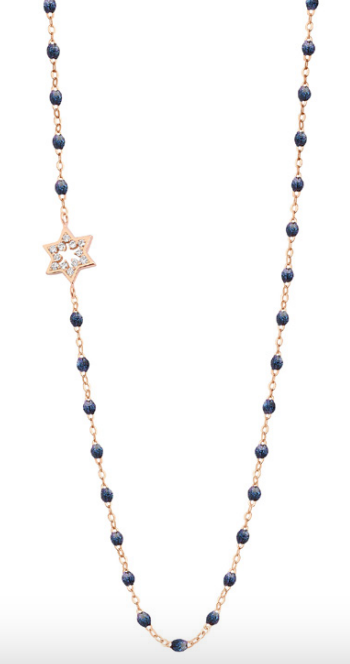 Classic Star of David Necklace - 16.5" YG