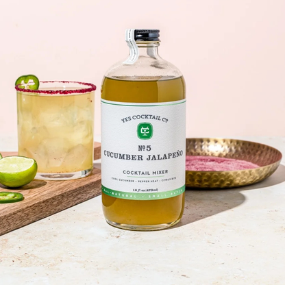 Cucumber Jalapeno Cocktail Mixer