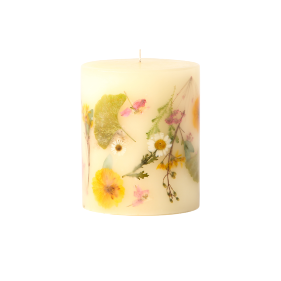 Botanical Candle - Small Round - Lemon Blossom + Lychee