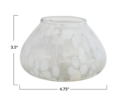 Art Glass Tealight Holder