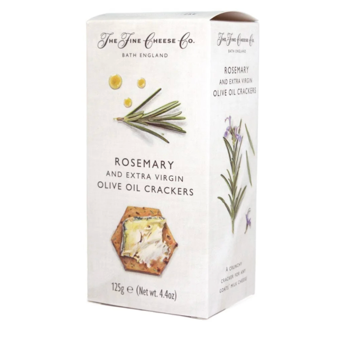 Rosemary and Extra Virgin Olive Oil Crackers