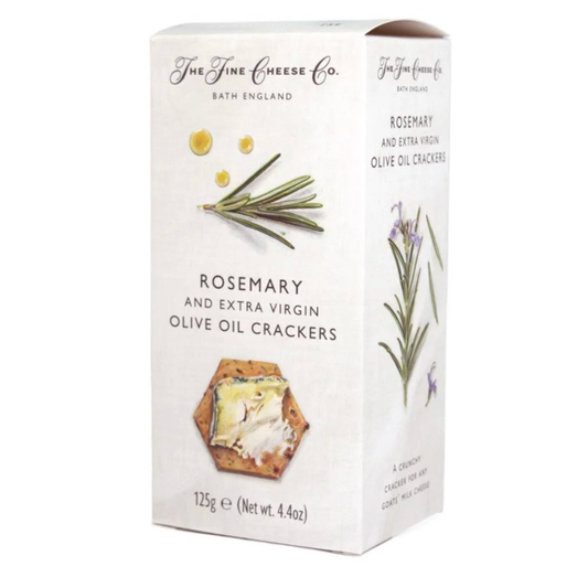 Rosemary and Extra Virgin Olive Oil Crackers