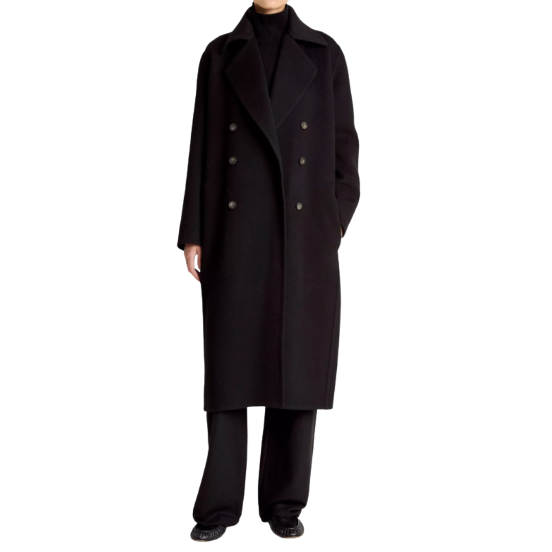 Double Breasted Long Coat