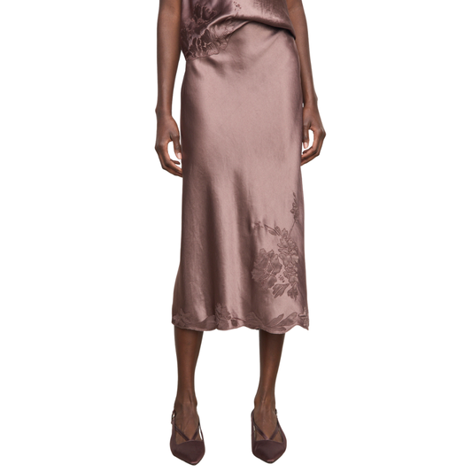 Embroidered Slip Skirt