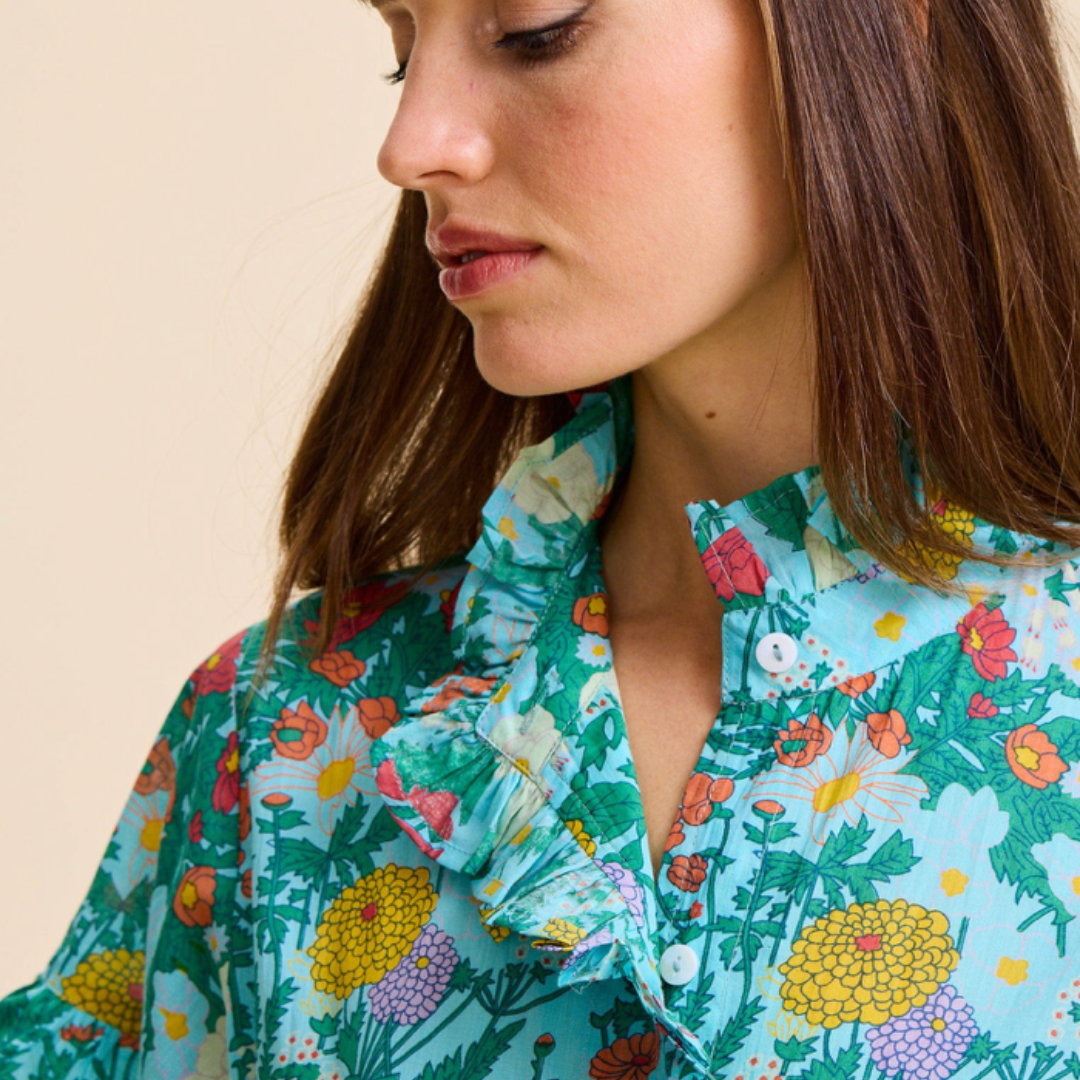 Victoria Dress - Swedish Garden