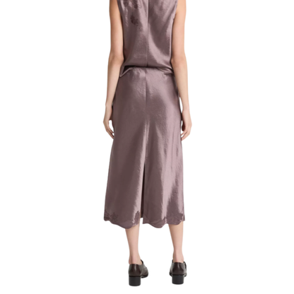 Embroidered Slip Skirt