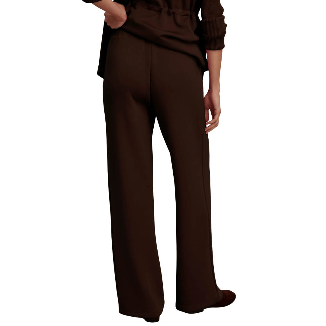 The Wide Leg Pant 28- Coffee Bean
