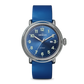 Detrola 41mm - Blue Rubber Strap