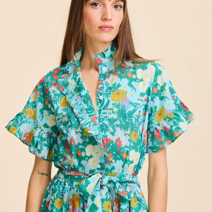 Victoria Dress - Swedish Garden