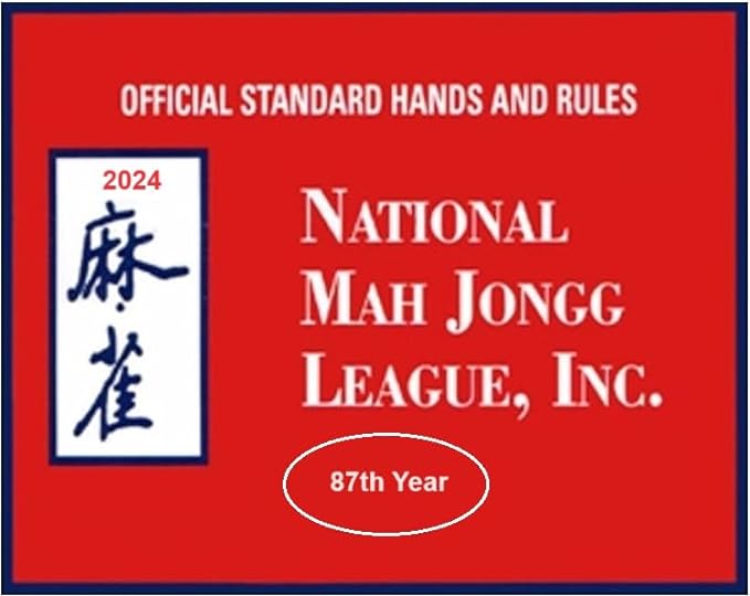 2024 National Mahjong League Official Card