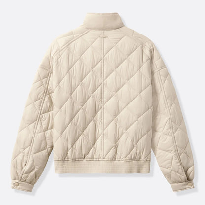 Lights at Night Quilted Jacket - Pumice Stone