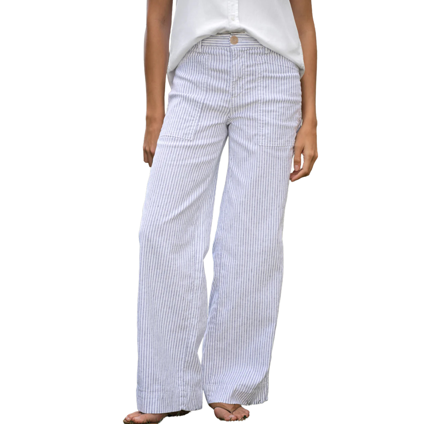 Limerick Wide-Leg Carpenter Pant