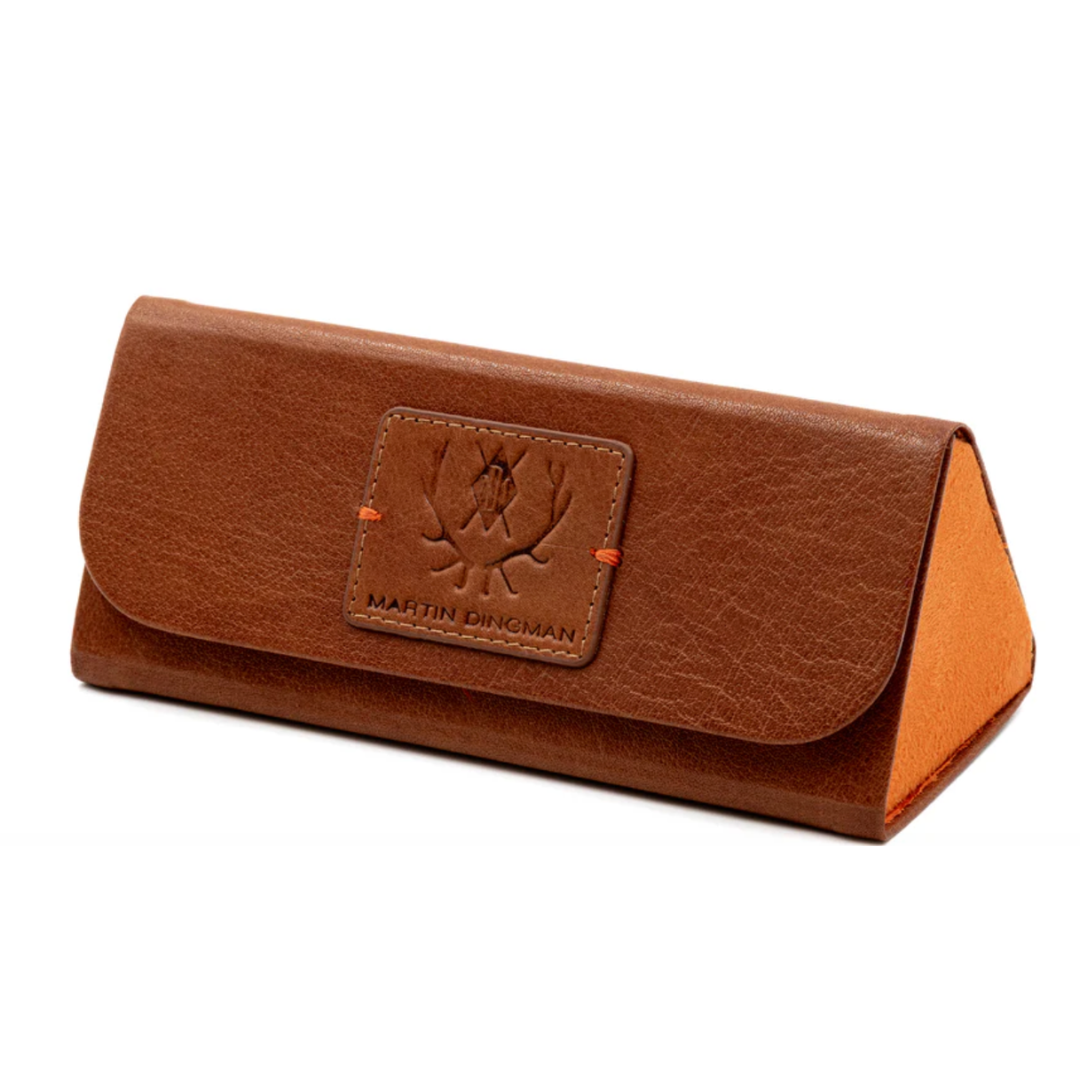 Sarasota Italian Saddle Leather Eyeglass Case