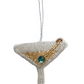 Beaded Cocktail Ornament 
