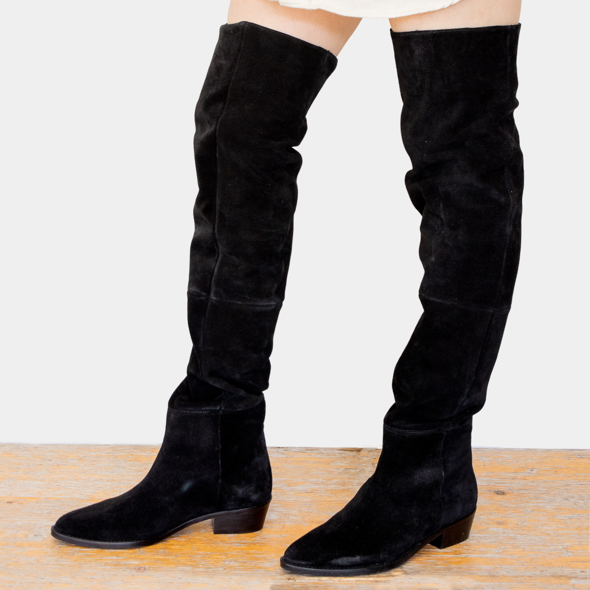 Ines Suede Tall Boots