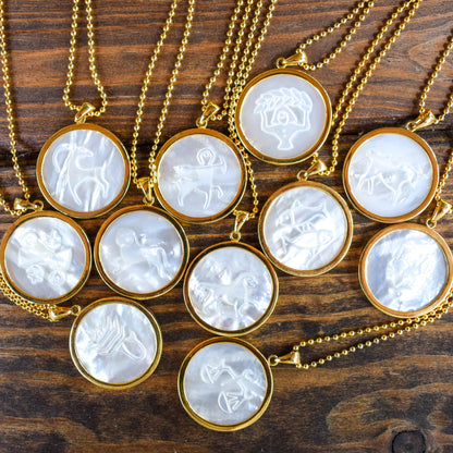 Zodiac Pendant Necklace