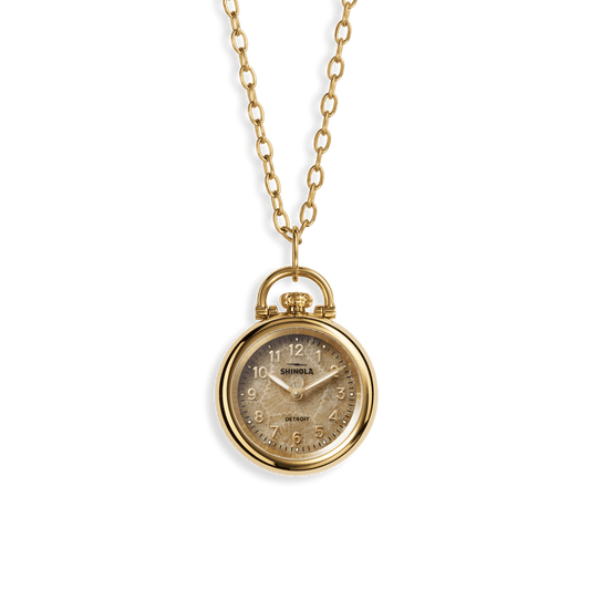 Runwell Watch Pendant Necklace