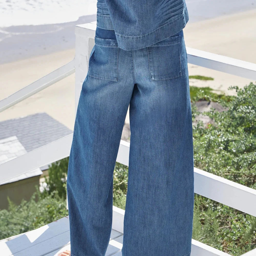 Madeline Patch Pocket Pull on Pant