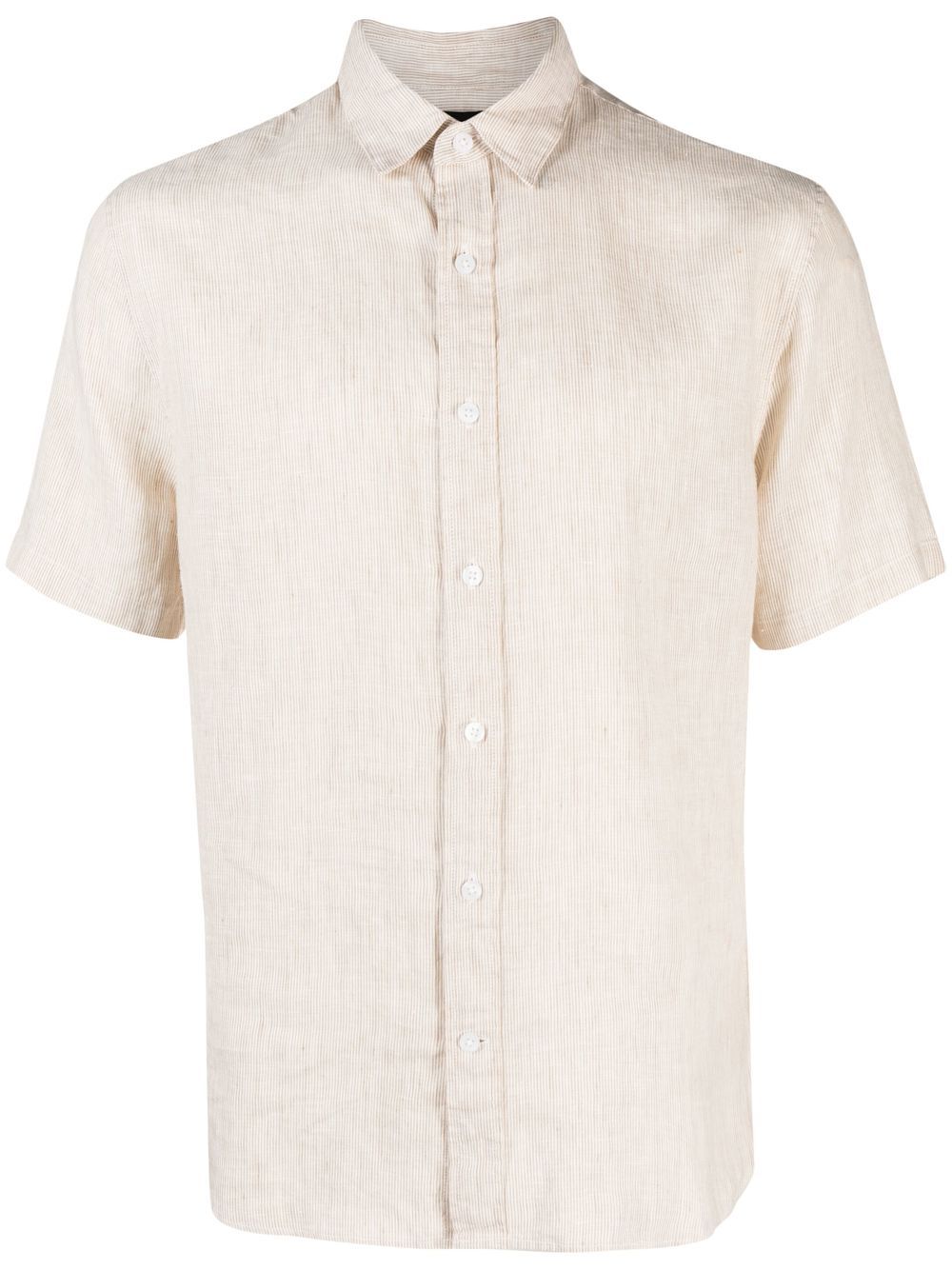 Linen Short Sleeve Button Down Shirt