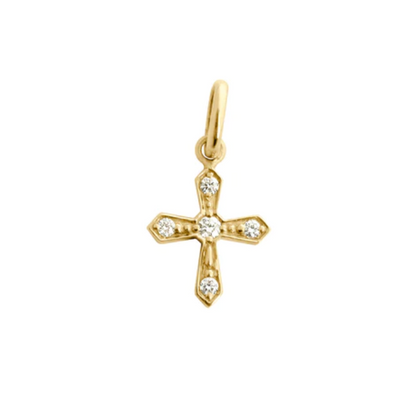 Vintage Cross Pendant - YG