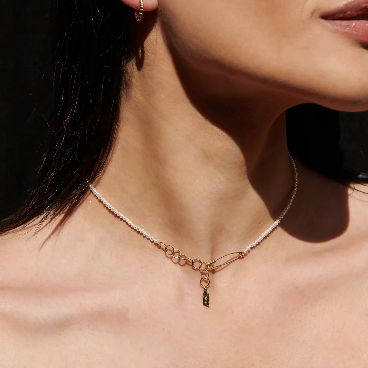 Seed Pearl Choker
