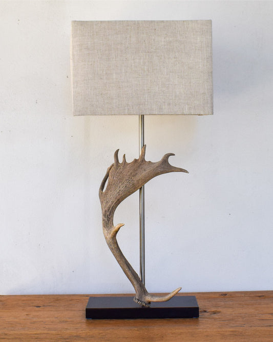 Fallow Deer Antler Lamp