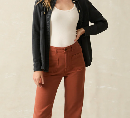 Stretch Terry Patch Pocket Pant