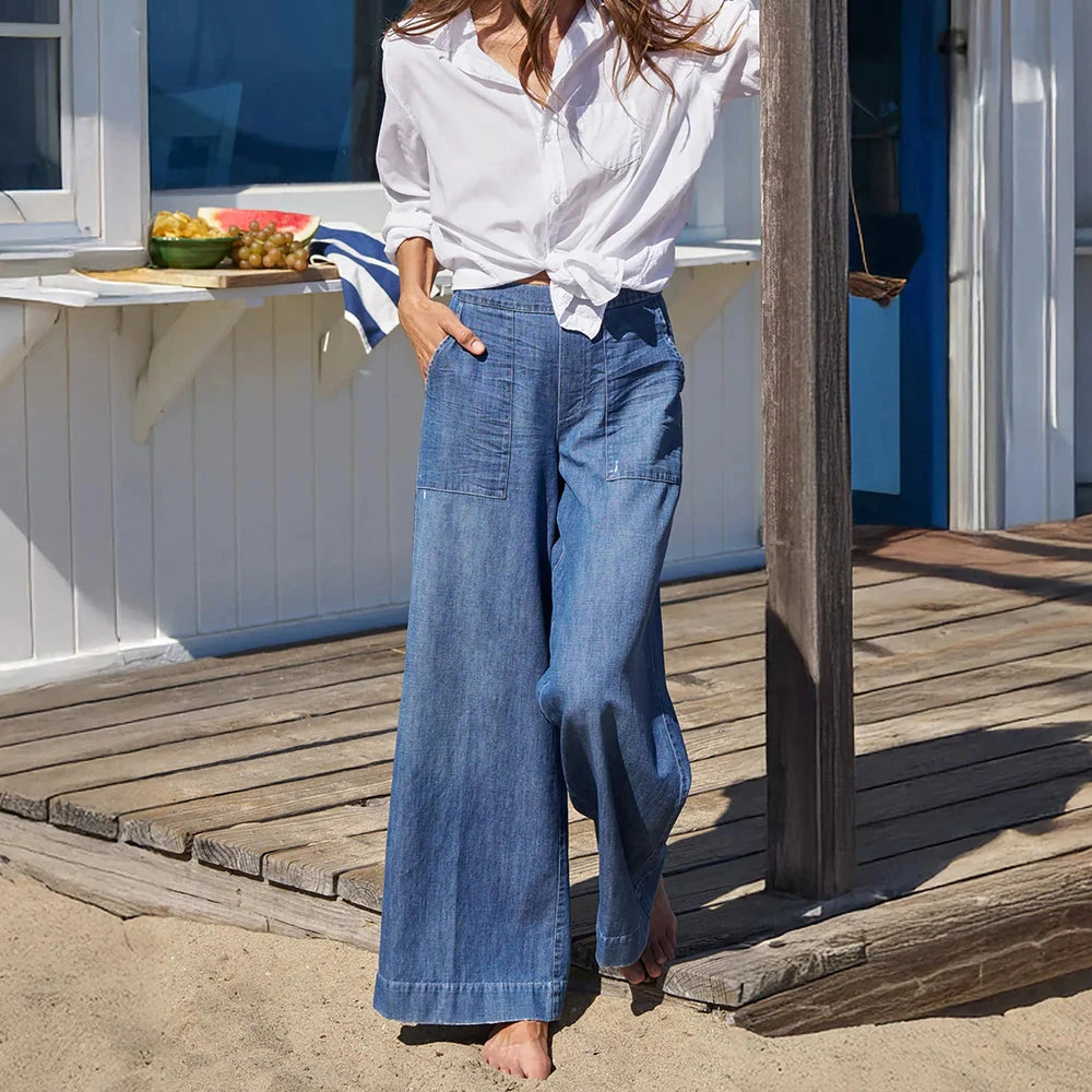 Madeline Patch Pocket Pull on Pant
