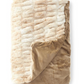 Ribbed Faux Fur Throw Blanket - 60 inch