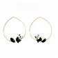 Sleeping Panda Earrings