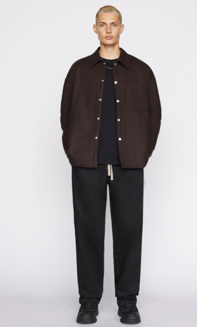 Warm Textured Overshirt