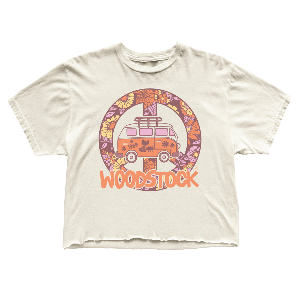 Vintage Woodstock Crop Tee