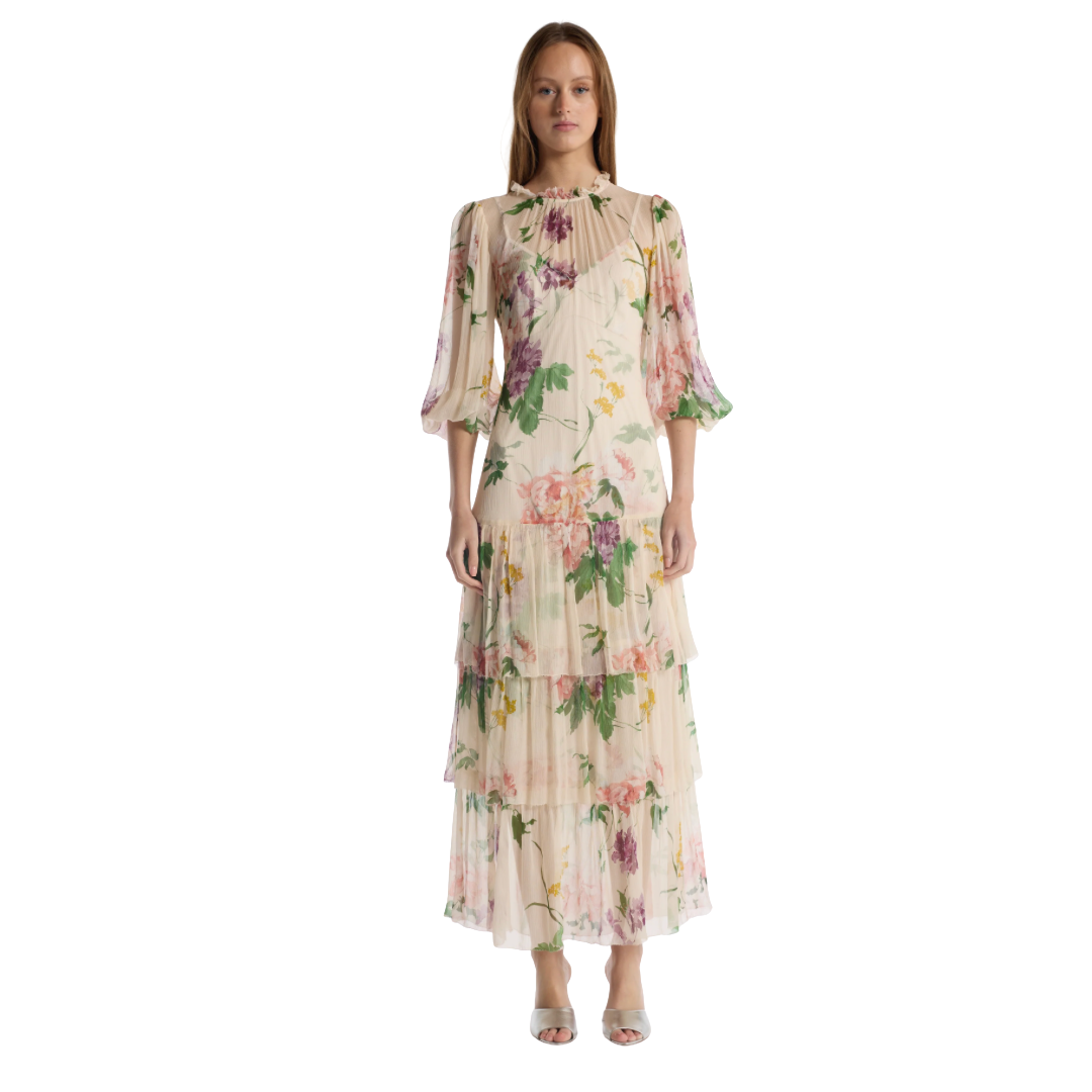 Sara Dress - Ivory Tranquility